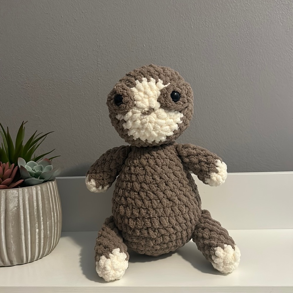 crochet sloth